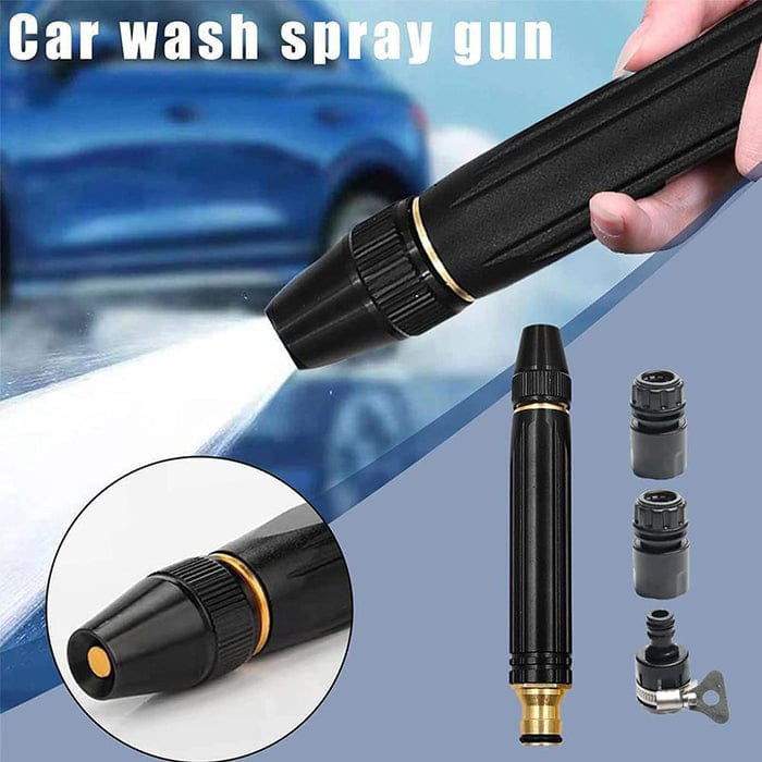 High Pressure Water Spraying Gun with 3 Free Attachments @ Just Rs. 499/-