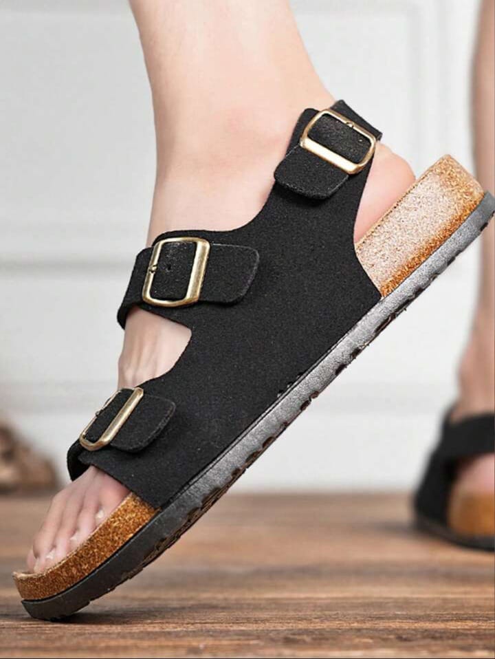 Buy Men’s Stylish Casual Cork Sandals – Just ₹599!