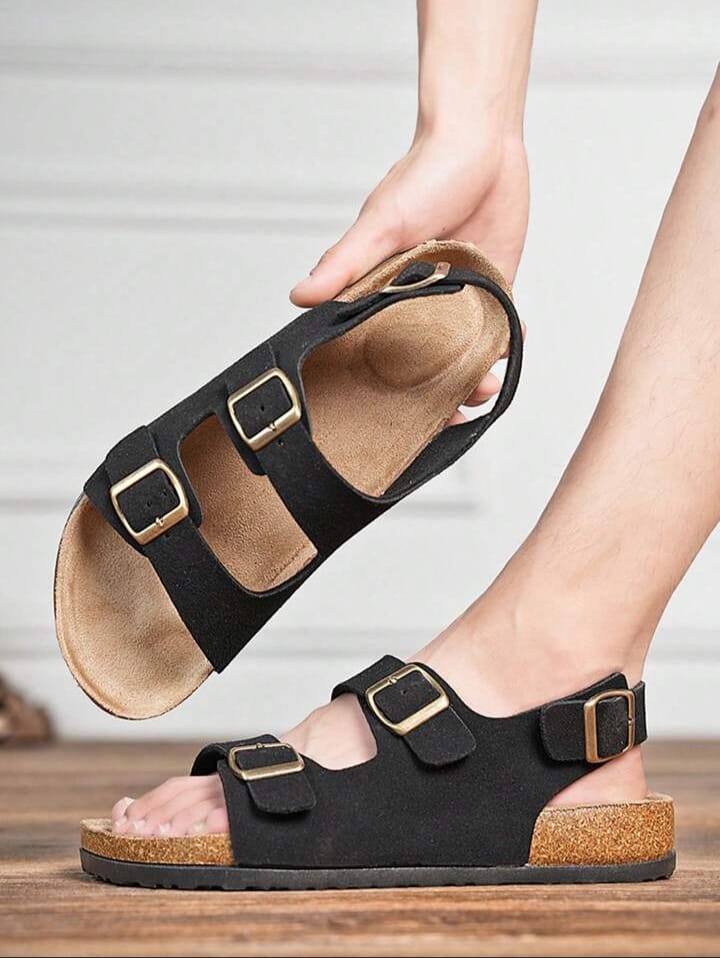 Buy Men’s Stylish Casual Cork Sandals – Just ₹599!