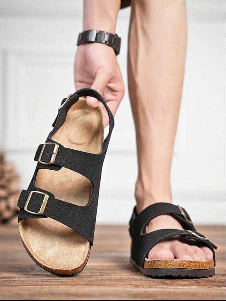 Buy Men’s Stylish Casual Cork Sandals – Just ₹599!