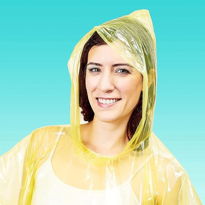FULLY REUSABLE Wallet Rain Coat _ Set of 5 Multicolour @ Just Rs.499/-