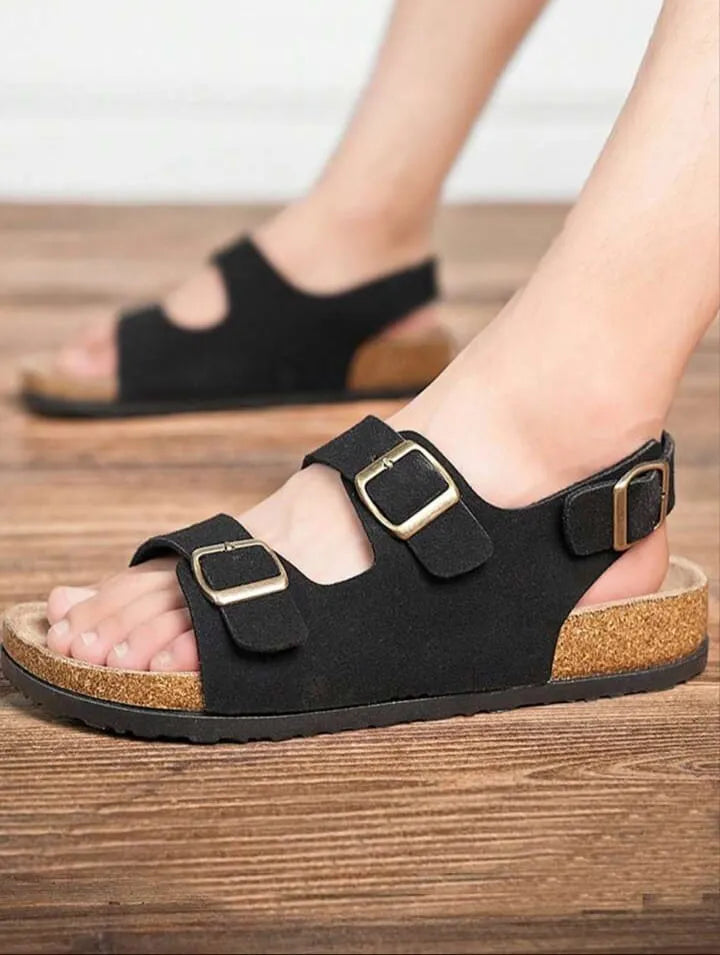 Buy Men’s Stylish Casual Cork Sandals – Just ₹599!