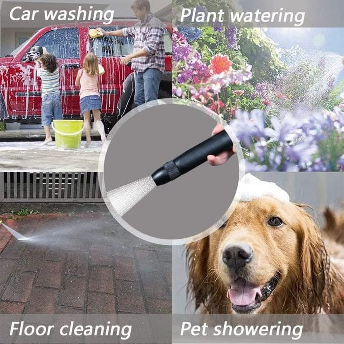 High Pressure Water Spraying Gun with 3 Free Attachments @ Just Rs. 499/-