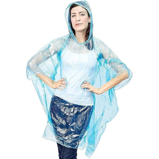 FULLY REUSABLE Wallet Rain Coat _ Set of 5 Multicolour @ Just Rs.499/-