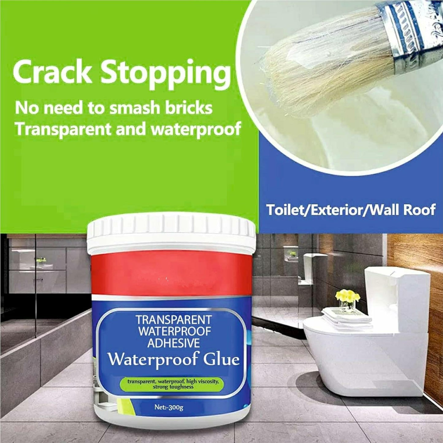 Invisible Waterproof Glue – Fix Leaks Instantly @ Just ₹499!
